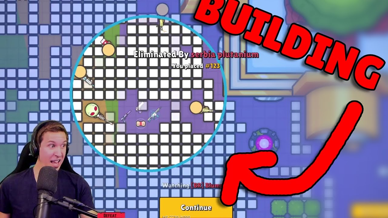 Zombs Royale INSANE BUILDING On Boxelder Stream! (WATCH TILL THE END)