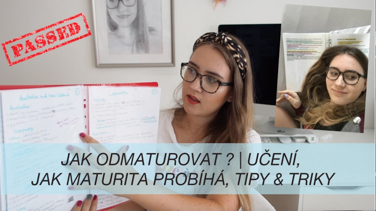 JAK ZVLÁDNOUT MATURITU? | UČENÍ, TIPY & TRIKY, PRŮBĚH...