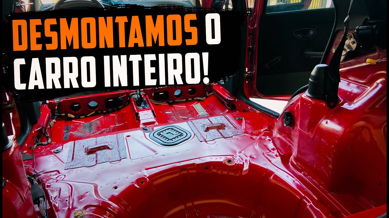 DESMONTAMOS O PALIO INTEIRO PARA PODER LIMPAR