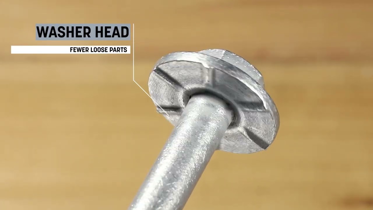AugerBolt&trade; Through Bolt Fastening
