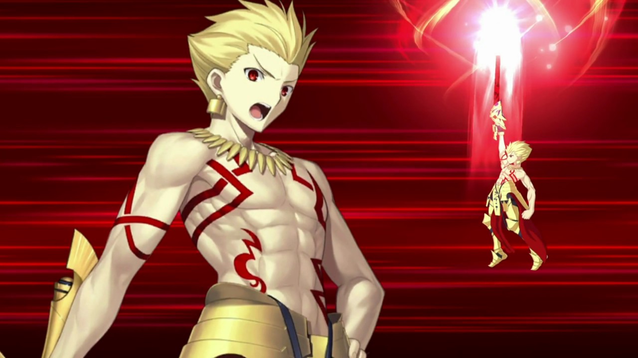 【FGO】ギルガメッシュ　7章　最終戦闘Ver 宝具＋EXアタック