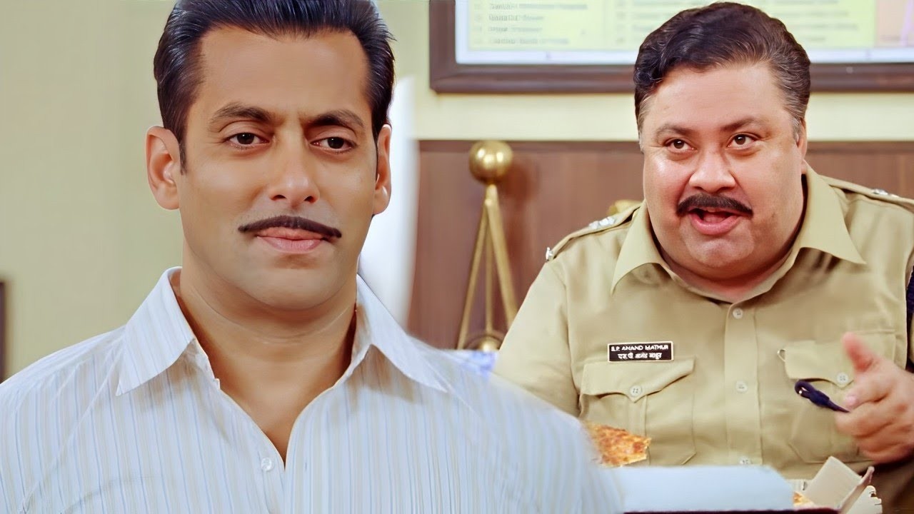 हवलदार की वजह से पिज़्ज़ा फ्री | फुल कॉमेडी सीन - Chulbul Pandey & Manoj Pahwa जबरदस्त कॉमेडी सीन