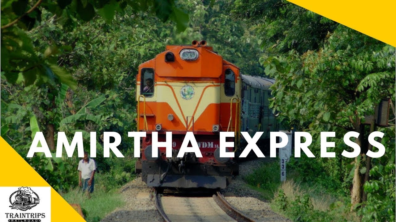 16343 Amirtha express | Madurai-Trivandrum | Skipping ABI Junction | Train Trips