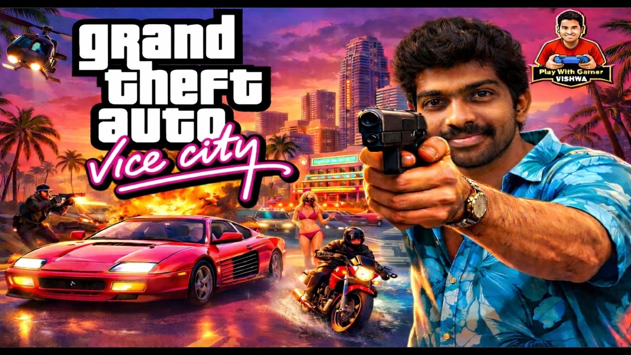 🚲🏍Hi Makkale GTA vice city Game Play 🚗🚓|| Tamil Gameplay || Play With Gamer #gtavicecity