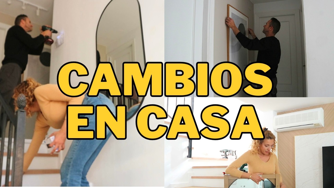 CAMBIOS EN CASA  así nos ha quedado .....kea,amazon....