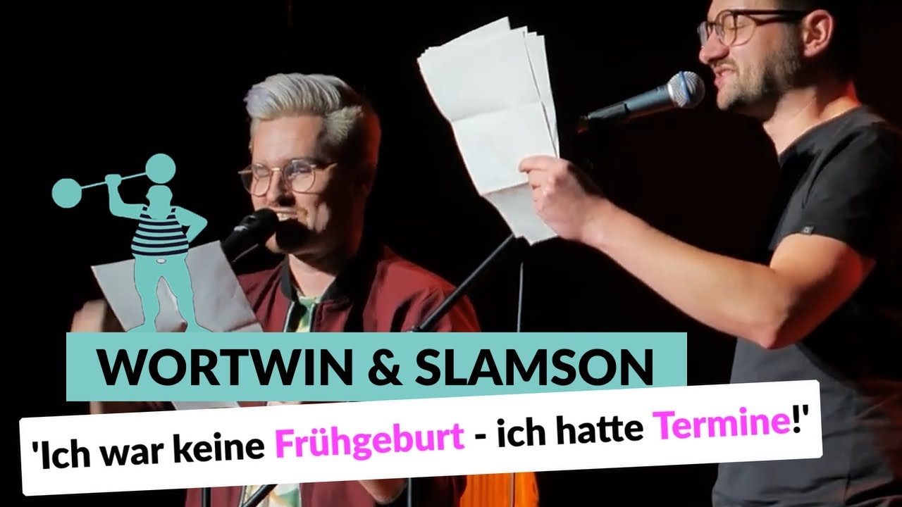 Wortwin & Slamson - Stress | Poetry Slam TV