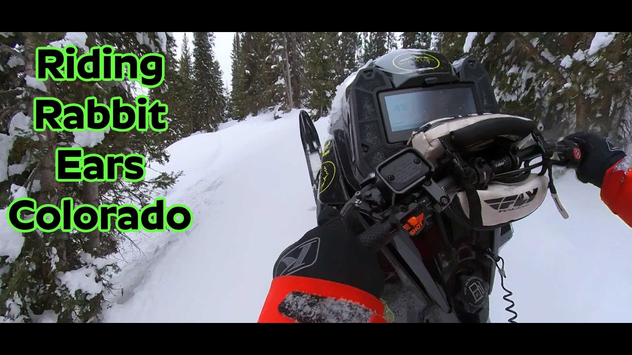 Snowmobiling Rabbit Ears, Colorado What a Ride!