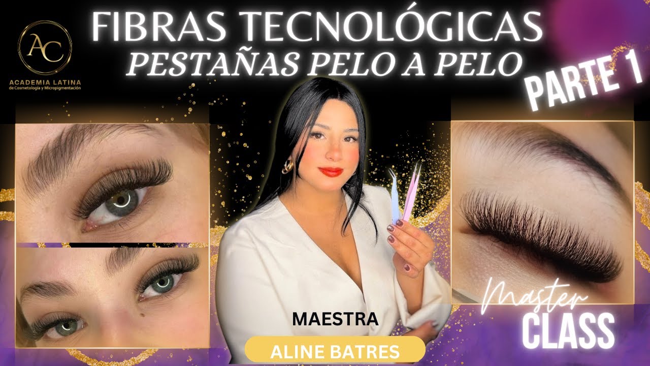 APRENDE DE LA MANO DE NUESTRA MAESTRA ALINE , LA APLICACIÓN PASO A  PASO DE PESTAÑAS PELO A PELO,