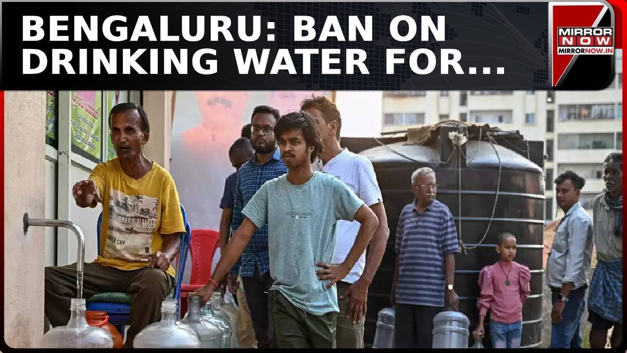 Bengaluru&rsquo;s Water Crisis Prompts Ban On Drinking Water For Non-Essential Needs | Karnataka News