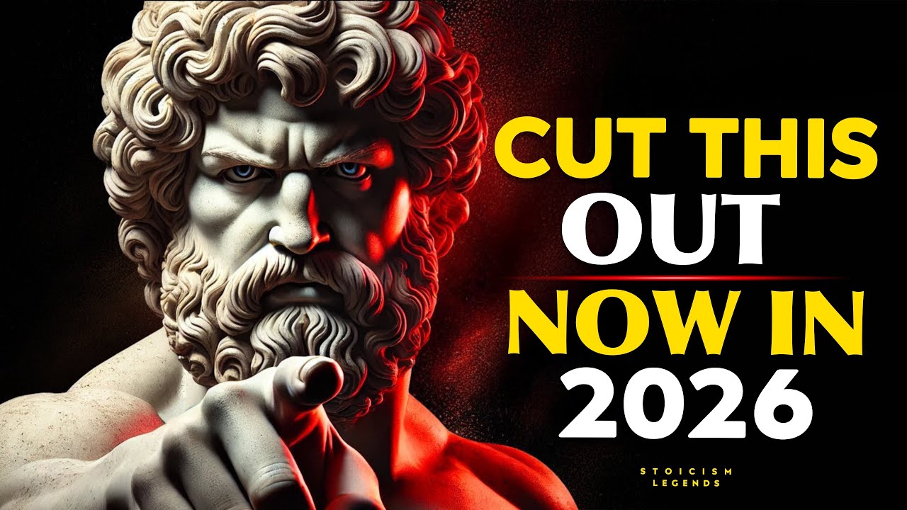 9 Things to CUT From Your Life In 2026 | Stoicism Philosophy Marcus Aurelius