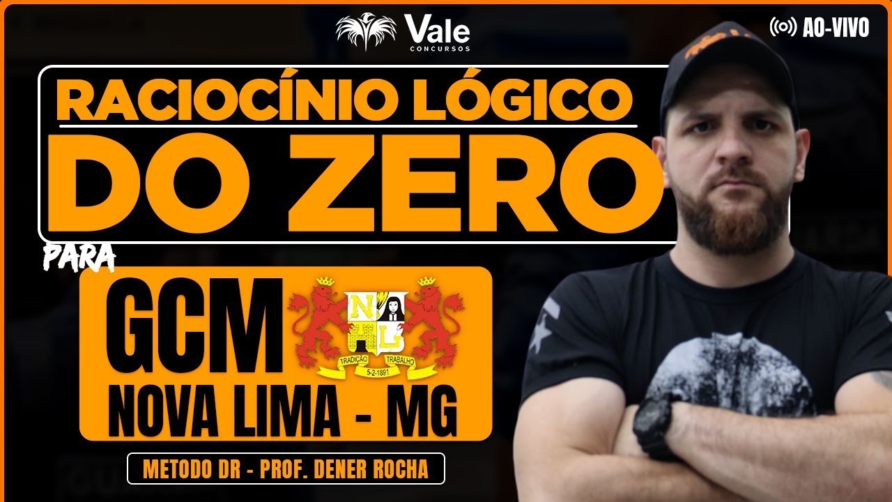 Raciocínio Lógico do Zero para GCM Nova Lima - Equivalência Lógica - Questões IBGP | Prof. Dêner