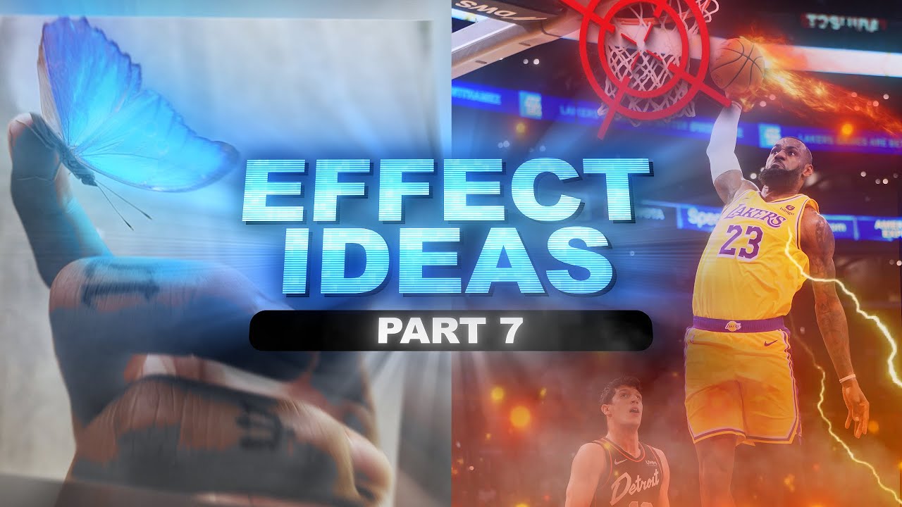 Идеи эффектов для редактирования в After Effects ЧАСТЬ 7