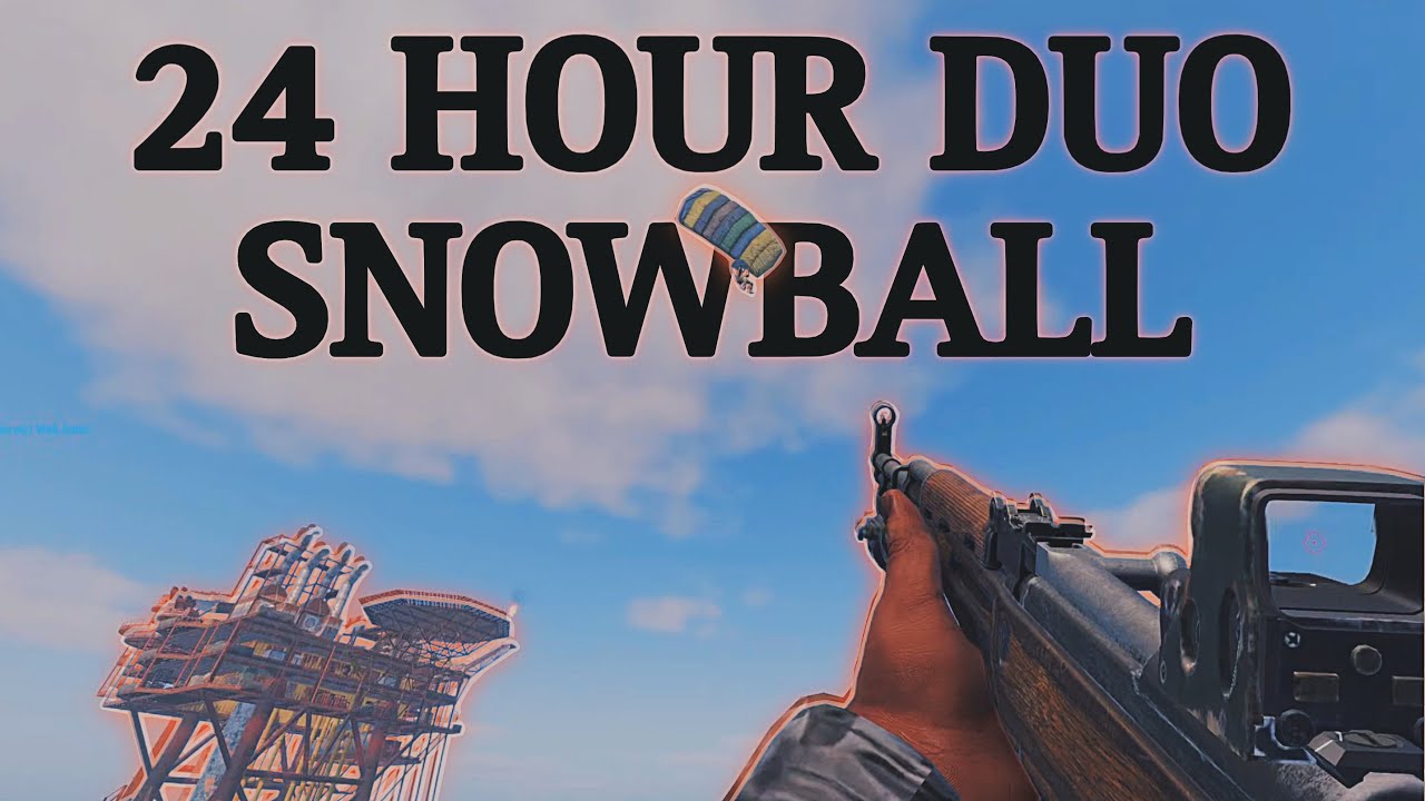 A Duo's 24 Hour Snowball - Rust Console