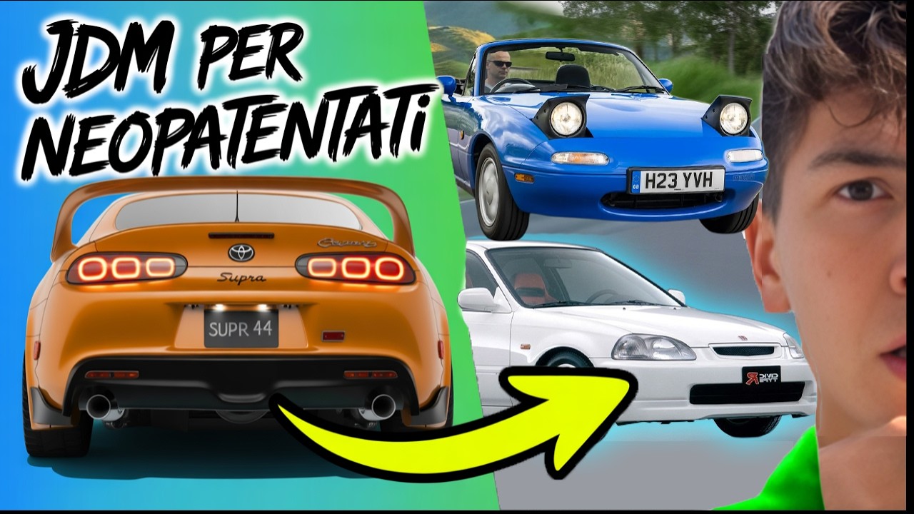 Le 5 AUTO JDM SPORTIVE per Neopatentati che PUOI Davvero Comprare!