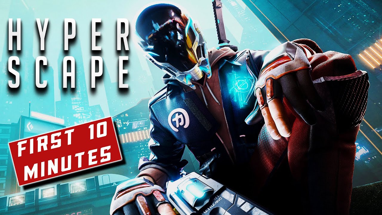 HYPER SCAPE SOLO GAMEPLAY - FIRST 10 MINUTES (PC) - NO COMMENTARY | HYPER SCAPE