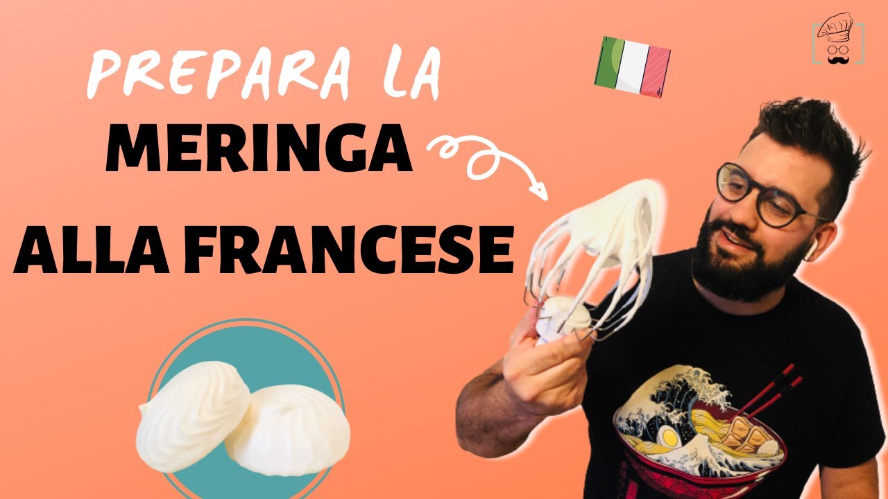 COME preparare la MERINGA ALLA FRANCESE | (FACILE, veloce e semplice)