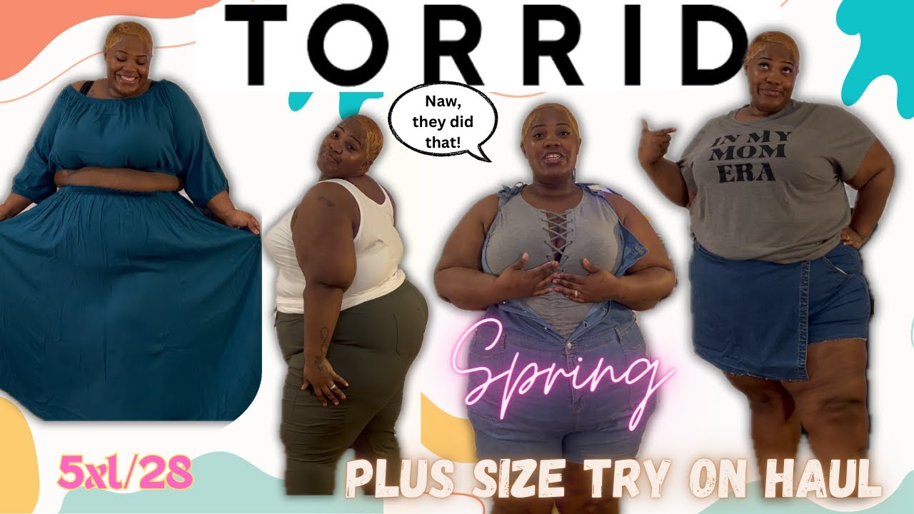 Hot Plus Size Spring Fashion Haul: Torrid Edition!| 5xl/28| Try On