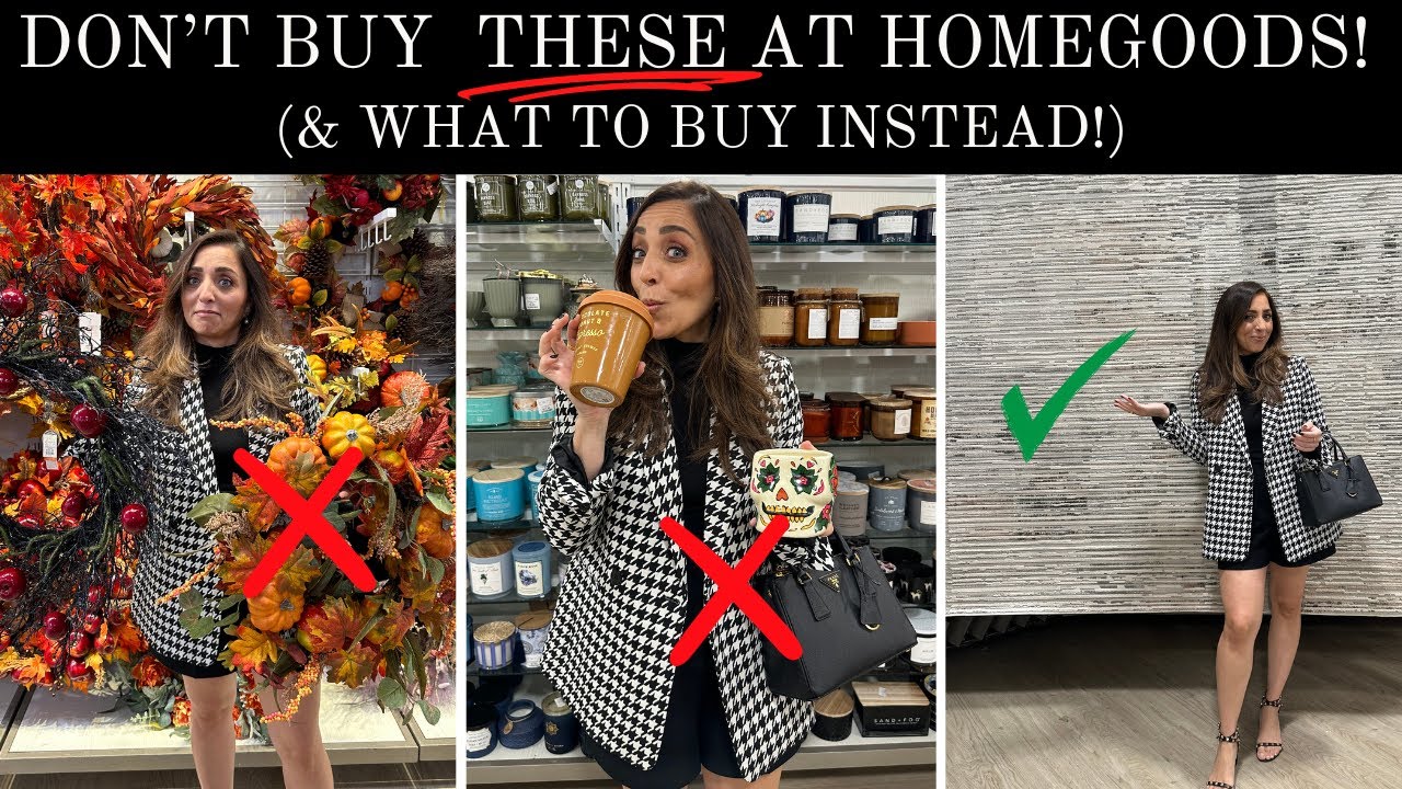 You will ALWAYS REGRET buying these at HOMEGOODS! (What to buy instead!)