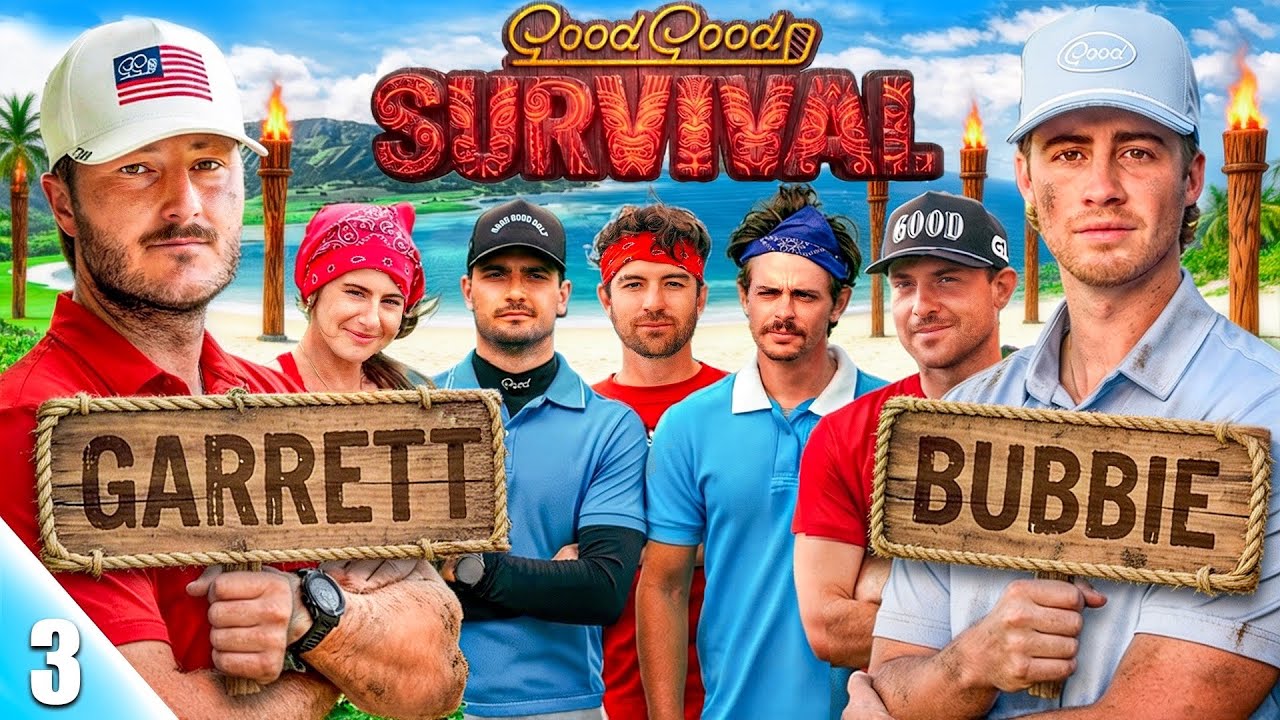 Last Golfer to Leave Island Wins $25,000 | Good Good Survival Ep 3