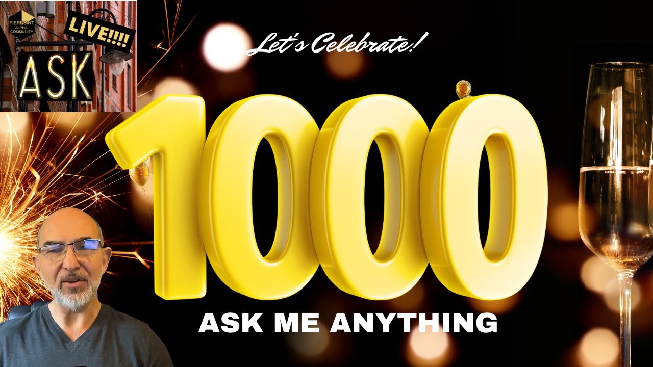 Ask Me Anything - 1,000 subscriber thank you & securities lending giveaway