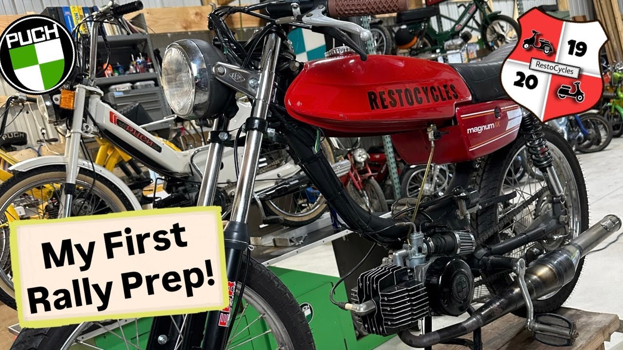 My First Moped Rally PT1!