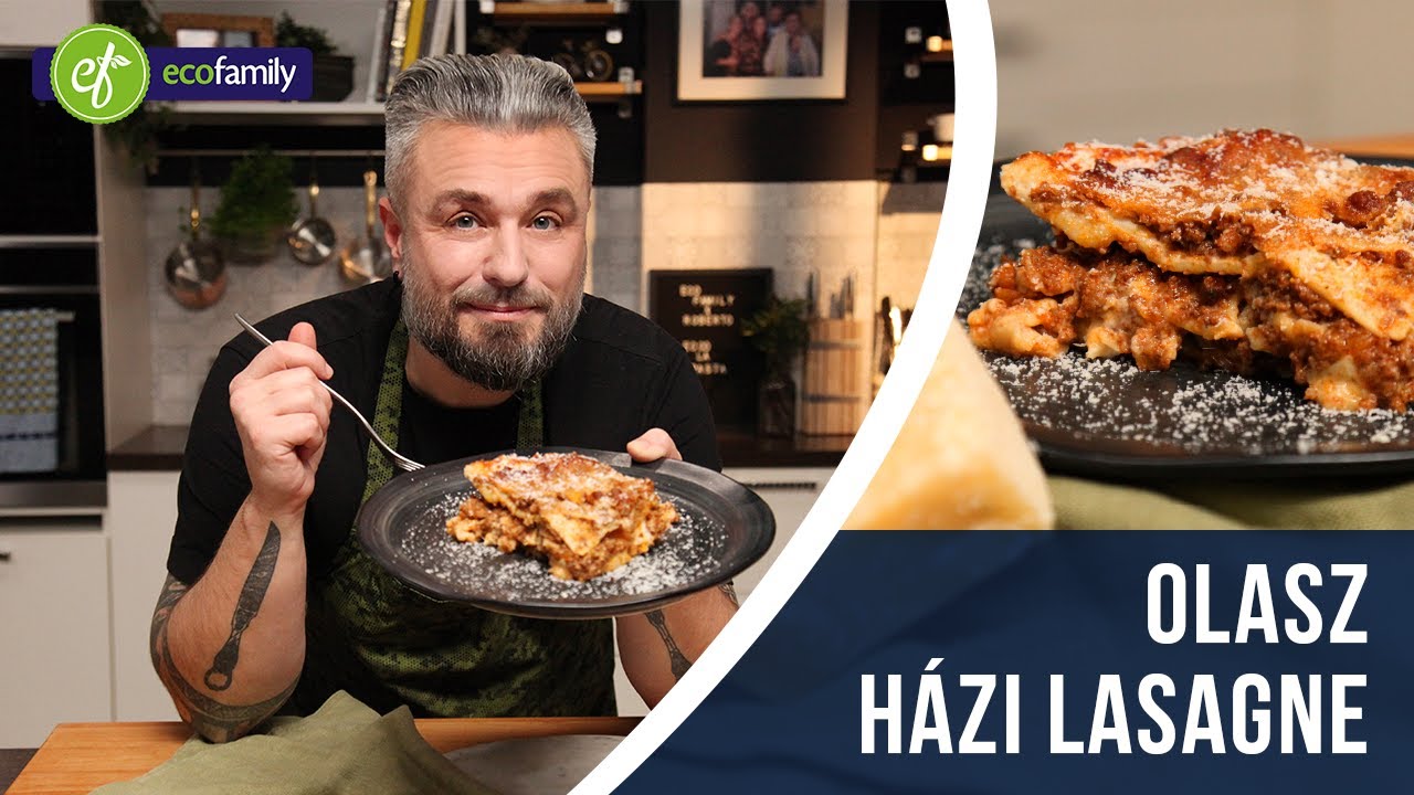 Olasz lasagne házi tésztával