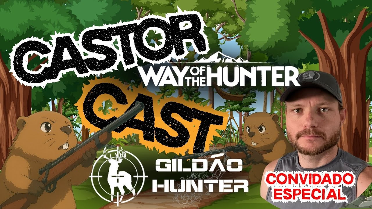 CASTOR CAST #9 | Bate-papo com GILDÃO HUNTER sobre WAY OF THE HUNTER #cotw #expansiveworlds