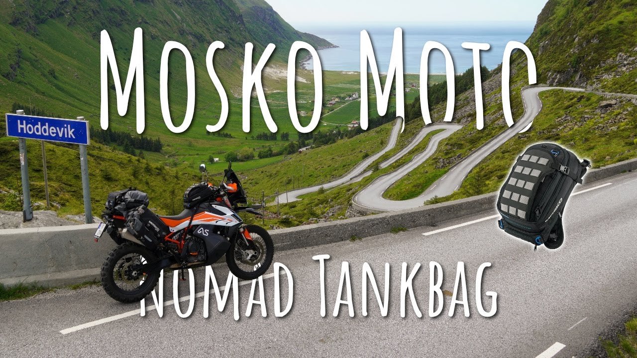 Mosko Moto Nomad TankBag - My Custom setup for Video & Photo on the KTM 790 Adventure R