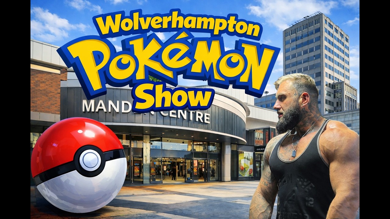 A Day at the Pokémon Show with Pokelifter | Mander Centre Vlog
