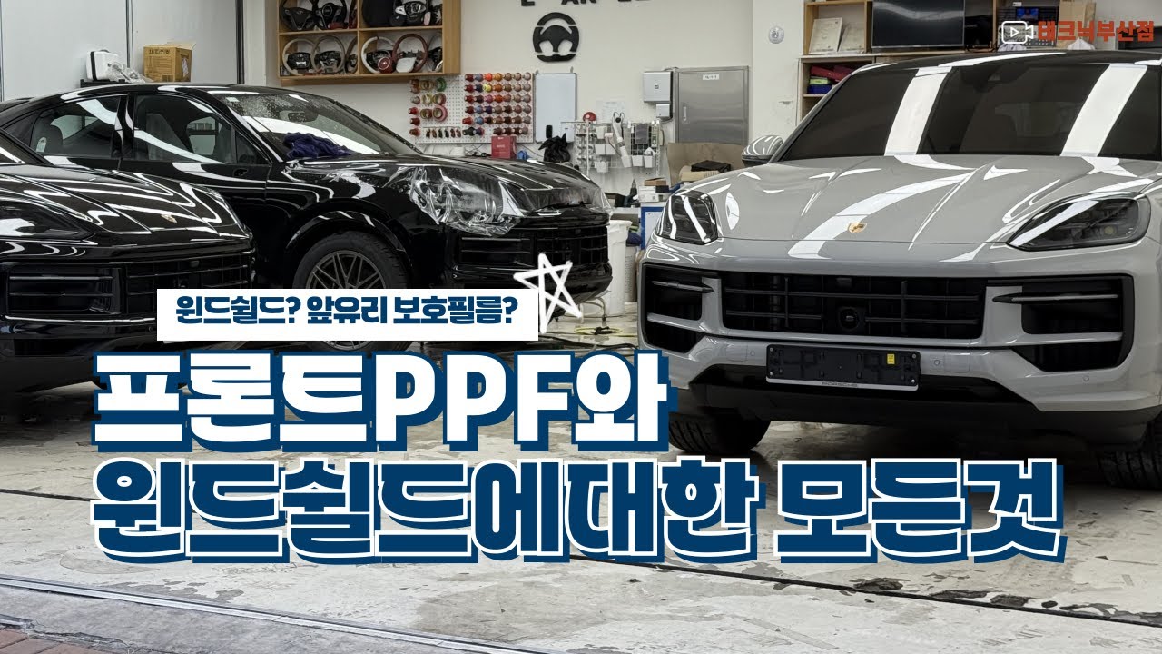 윈드쉴드? 앞유리보호필름 가격과 시공은?