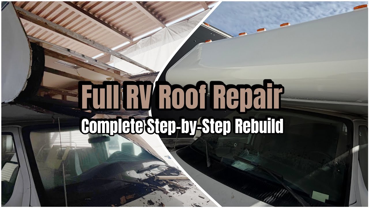 How To Repair RV Roof | Coachmen Catalina Sport RV Roof Restoration (Step-by-Step)