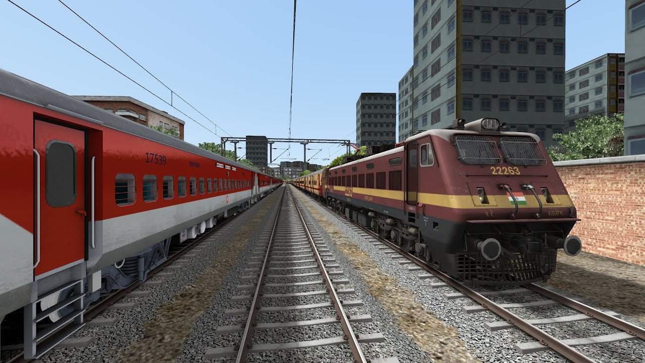 12306 NEW DELHI HOWRAH RAJDHANI EXPRESS VIA PATNA IN TRAIN SIMULATOR CLASSIC GAMEPLAY ULTRA 4K