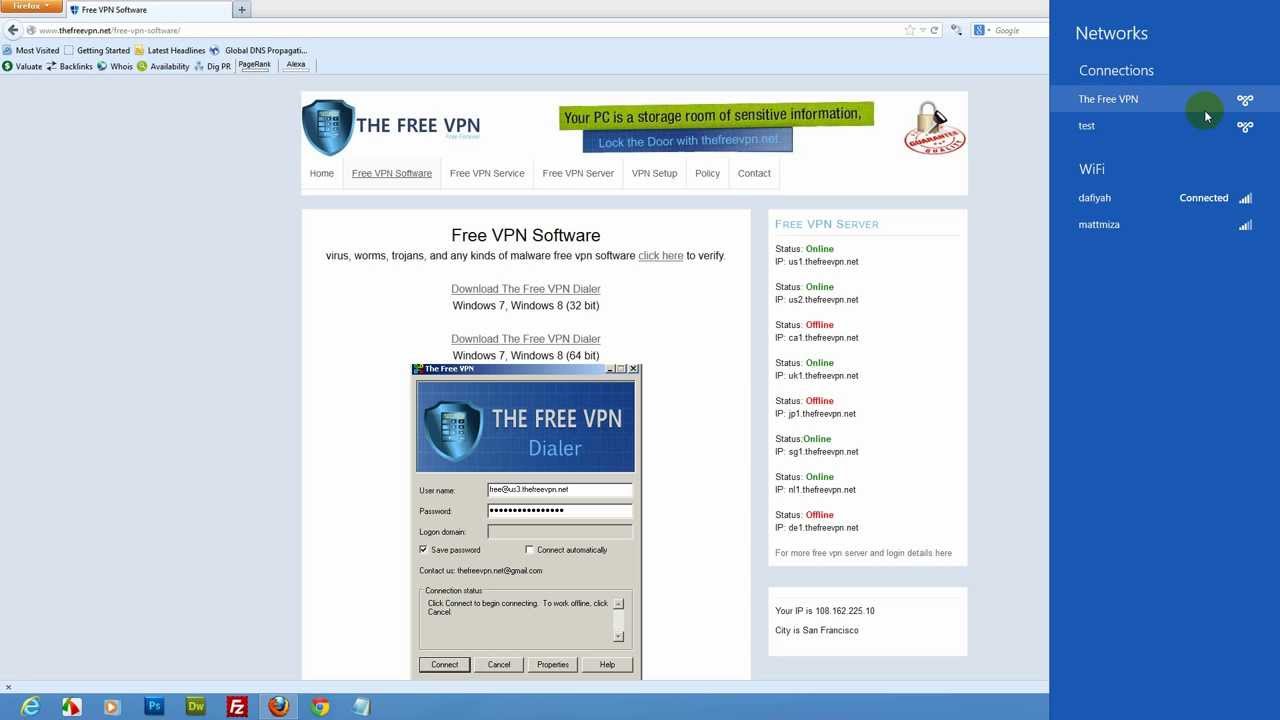 Free VPN Software TheFreeVPN Stay Anonymous And Hide Your IP In Under A Minutes