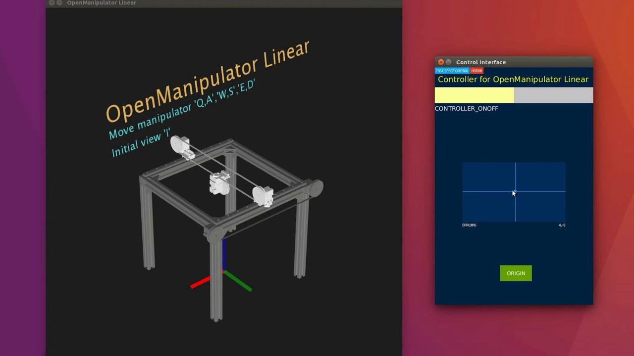 OpenManipulator 14 : Linear