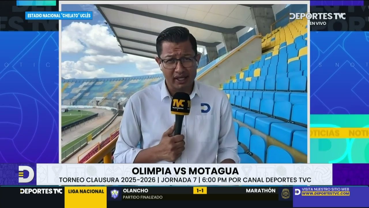 Olimpia vs Motagua: Todos los detalles del clásico capitalino desde el estadio Nacional