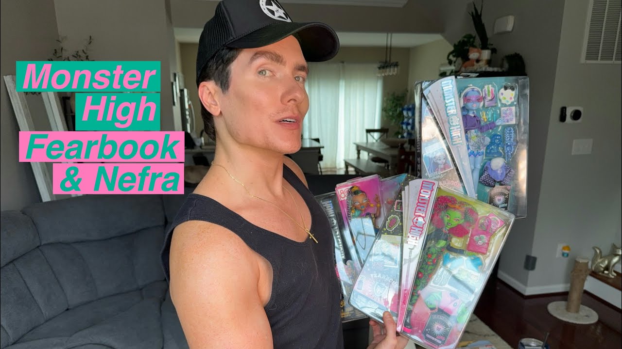 Monster High Fearbook Venus, Abbey, Nefera Review, Thoughts on the Brand, Design & Custom Doll Wigs