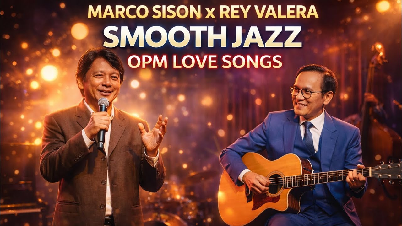 Marco Sison x Rey Valera Greatest Hits 🎷 Smooth Jazz OPM Love Songs Collection