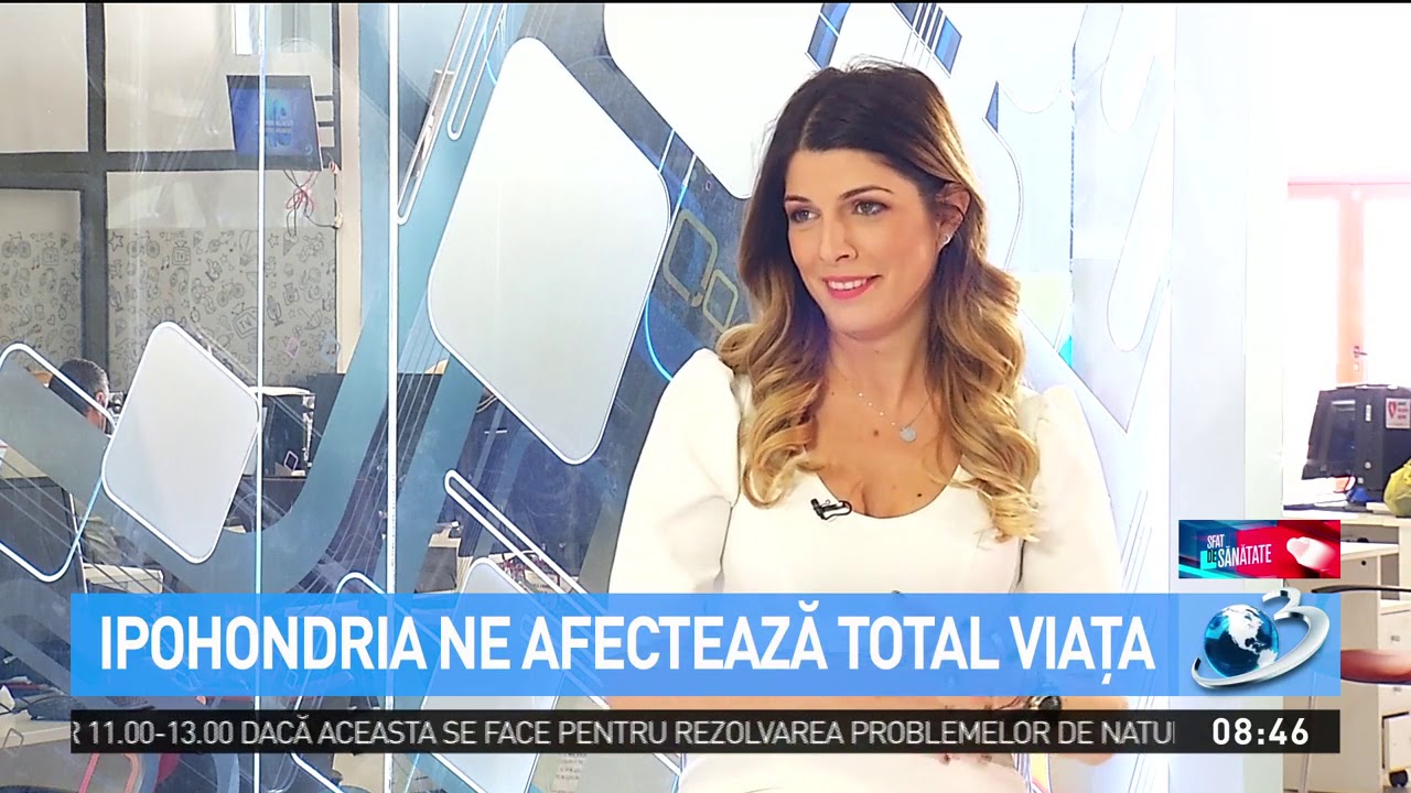 Sfat de sănătate. Ipohondria ne afectează total viaţa