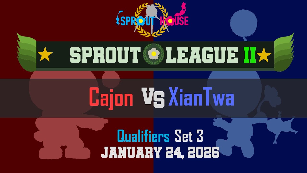 Sprout League II - Cajon vs XianTwa (Pikmin 2 Tournament)