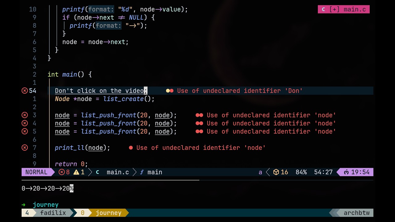 Watching a JS Developer Struggle with C for 15 Minutes (Uncut)
