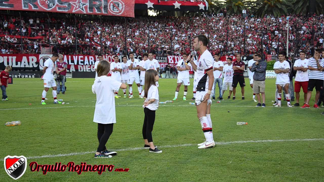 Words from Lucas Bernardi after his last game as a Newell's player.