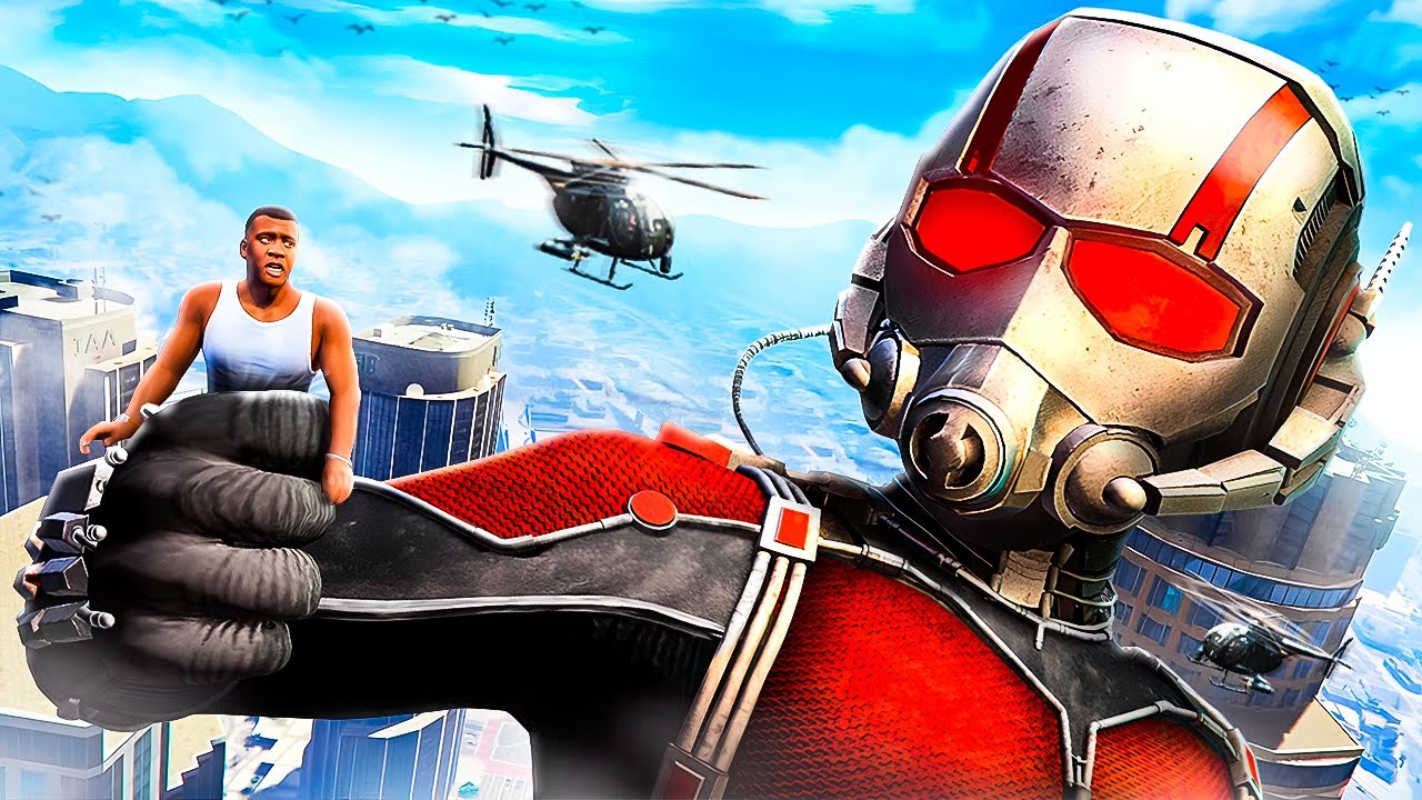 ANTMAN Made FRANKLIN TINY In GTA 5