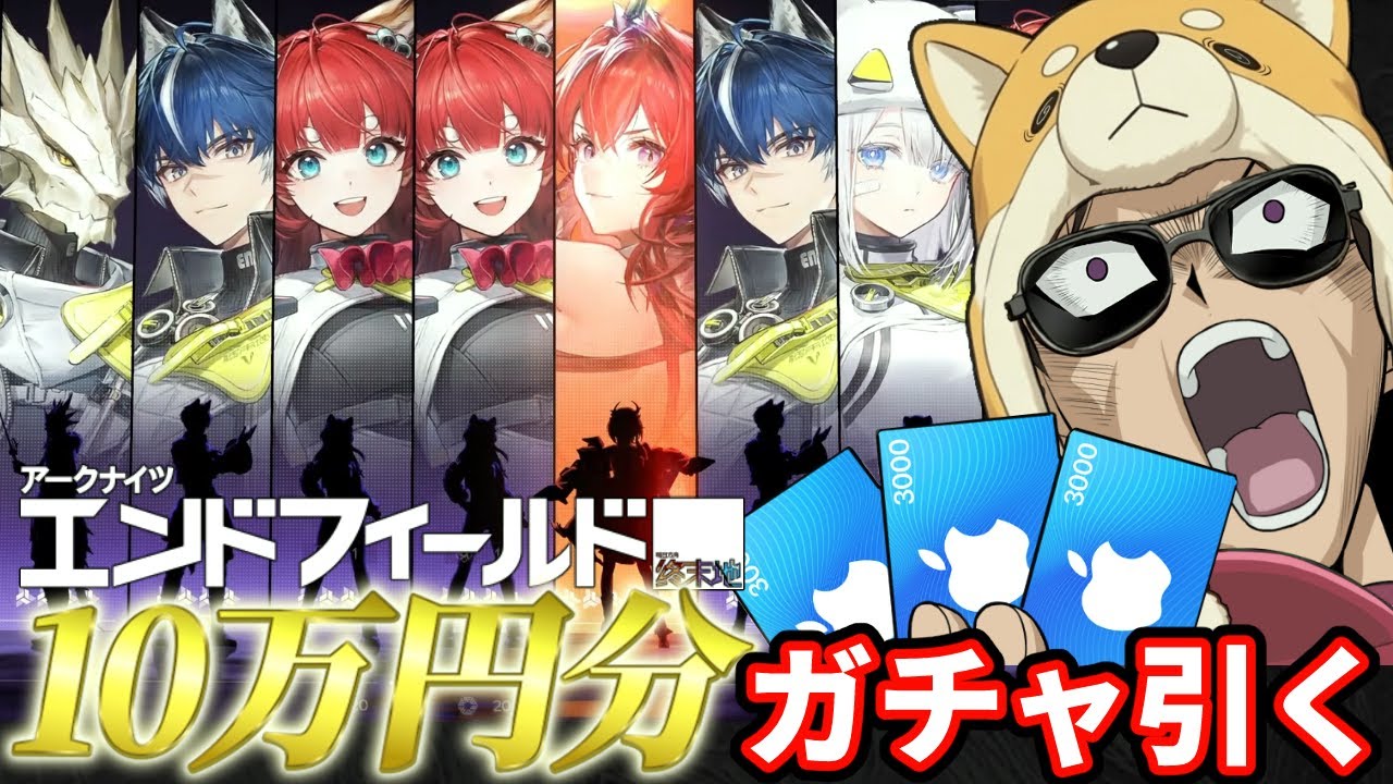 エンドフィールド10万円ガチャ回して実態を調査します【アークナイツ：エンドフィールド】
