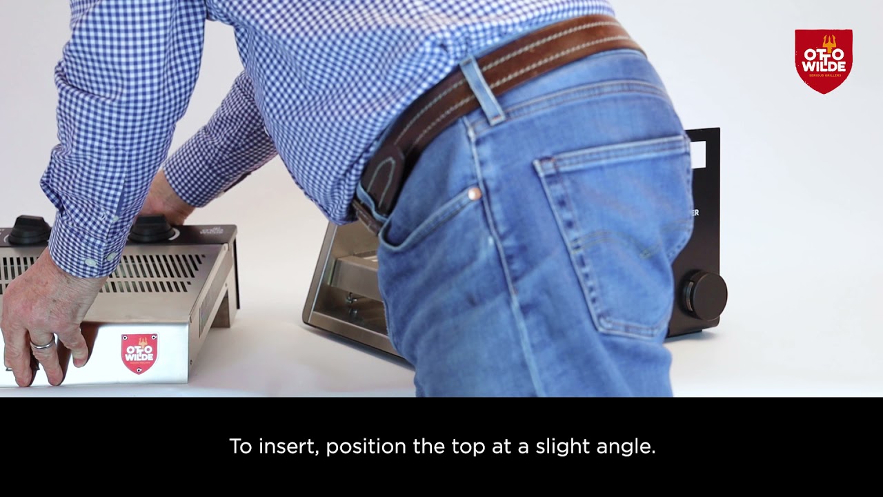 How to swap the top of the Otto Wilde Grillers Otto Grill tutorial