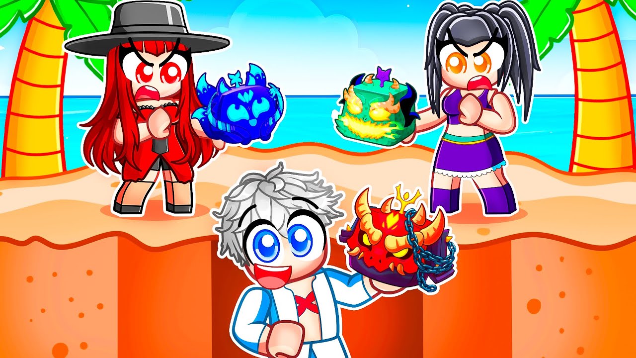 HUNTERS vs SPEEDRUNNER in Roblox Blox Fruits!