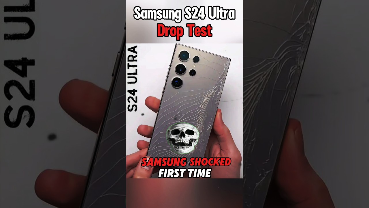 Samsung S24 Ultra DROP TEST &ndash; This Should NOT Have Happened! 💀😱 (MUST WATCH!)#shorts #viralvideo