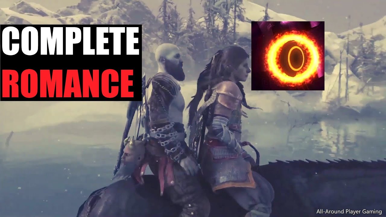 FREYA...LIKES KRATOS ! ALL ROMANCE SCENES (COMPLETE ROMANCE + TEAMWORK) God Of War Ragnarok Romance