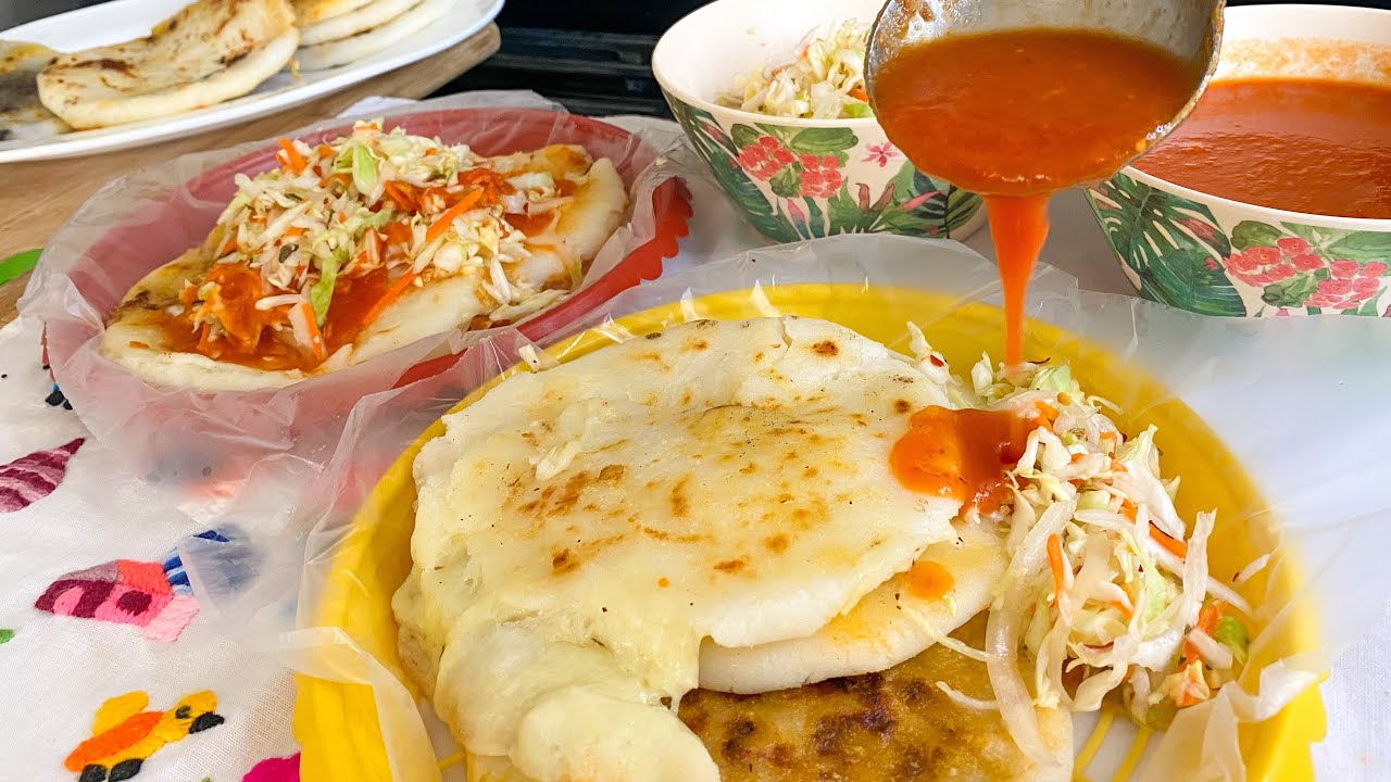 Como hacer PUPUSAS de ARROZ -MASA SUAVE Y PERFECTA cantidades exactas