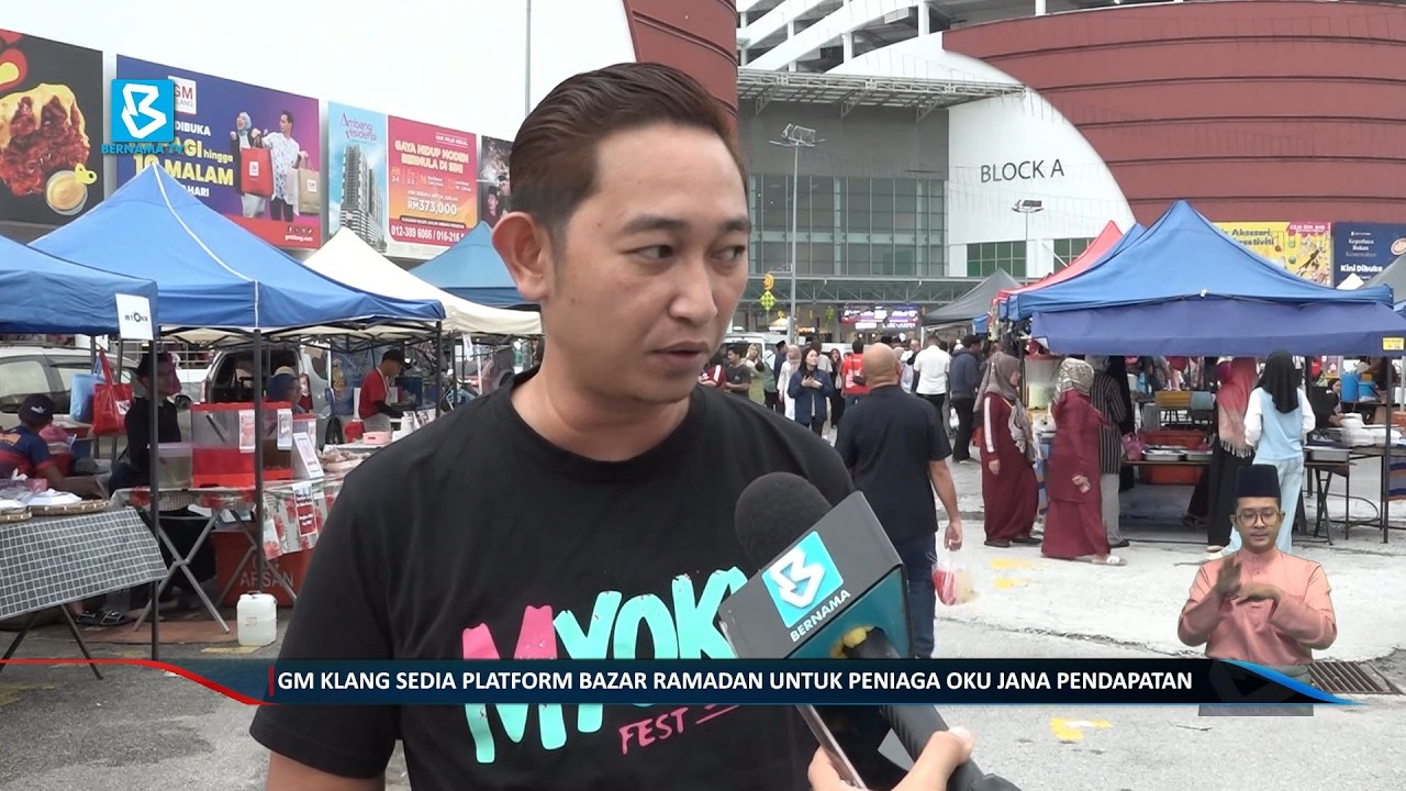 GM Klang sedia platform Bazar Ramadan untuk peniaga OKU jana pendapatan