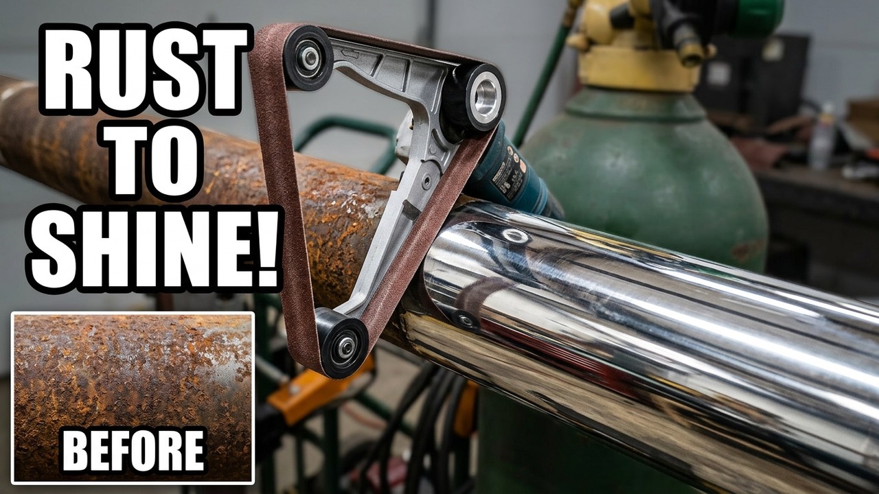 I Tried a Pipe Sander Attachment and This Happened!